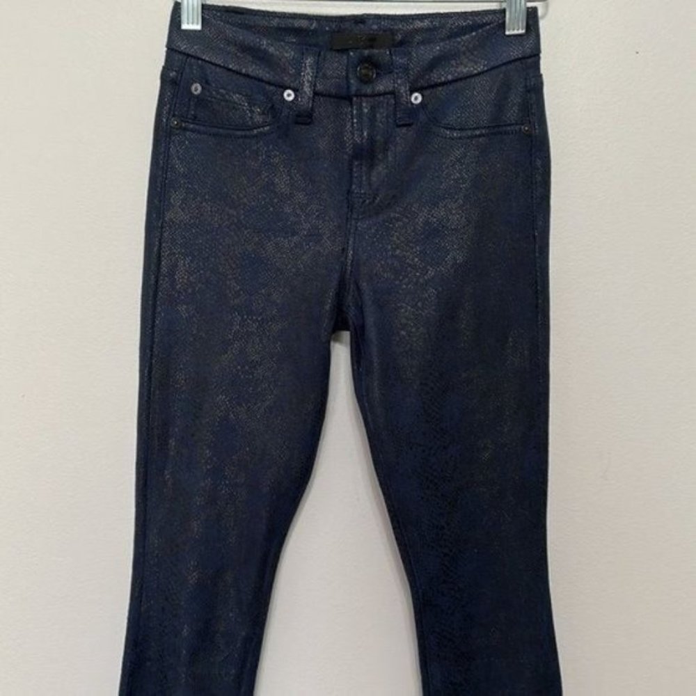 7 For All Mankind Snake Print Super Soft Skinny Leggings Jeans Size 23